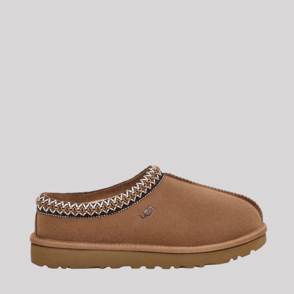Women's UGG Tasman II Slipper in Chestnut Suede